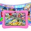 Kids Tablet 7 inch Android 11 Tablet for Kids, 3GB RAM 32GB ROM Toddler Tablets with Case, Bluetooth, WiFi, Parental Control, Dual Camera, GMS, Educational, Games (Pink)