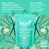 HUM Core Strength Vanilla Protein Powder - Digestion Friendly Vegan Plant Protein for Shakes (15 Servings)