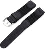 Hadley-Roma 16mm 'Men's' Leather Watch Strap, Color:Black (Model: MSM866RA 160)