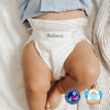 Believe Baby Bamboo Baby Diapers Size 1 - Premium, Super-Absorbent, Hypoallergenic for Sensitive Skin, Chemical-Free, Unscented, Eco-Friendly Diaper for Babies 8-14 lbs - 60 Ct