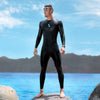 Synergy Triathlon Wetsuit 3/2mm - Volution Full Sleeve Smoothskin Neoprene for Open Water Swimming Ironman & USAT Approved  (Men's L3, Men)