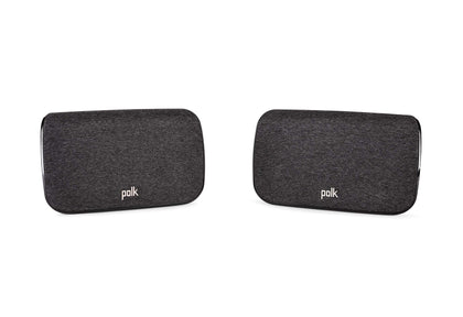 Polk Audio SR2 Wireless Surround Sound Speakers for Select React and Magnifi Sound Bars - Immersive Easy Set Up, Multiple Placement Options, 2 Count (Pack of 1)