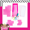 Barbie Fashion Plates All in One Studio Sketch Design Activity Set - Fashion Design Kit for Kids Ages 6 and Up