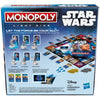 Monopoly Hasbro Gaming Star Wars Light Side Edition Board Game for Families and Kids Ages 8 and Up, Star Wars Jedi Game for 2-6 Players
