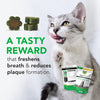 VetriScience Perio Plus Teeth Cleaning Treats for Cats, Chicken, 60 Chews - Plaque Control, Fresh Breath and Gum Health for Cats
