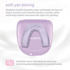 Sleepette Night Guard for Women, TMJ Mouth Guard for Grinding Teeth at Night Jaw Clenching & Bruxism - Moldable Dental Night Guard for Teeth Grinding Mouth Guard for Sleep, 4 x Nightguard 2 x Sizes