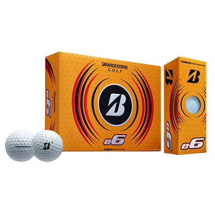 Bridgestone 2023 e6 White Golf Ball-Dozen