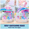 Hatchimals Alive, Hatchi-Nursery Playset Toy with 4 Mini Figures in Self-Hatching Eggs, 13 Accessories, for Kids