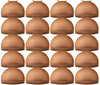 Teenitor Wig Cap, 20 Pack Brown Stocking Cap Stretchy Nylon Wig Caps, Skin Tone Stocking Cap Wig Caps Application for Women Men-Brown