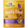 Wellness Soft Puppy Bites Natural Grain-Free Treats for Training, Dog Treats with Real Meat and DHA, No Artificial Flavors (Lamb & Salmon, 3-Ounce Bag)