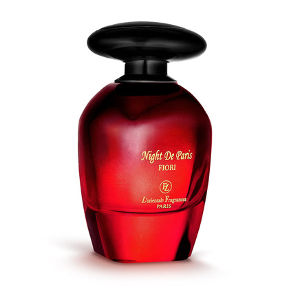 L'ORIENTALE FRAGRANCES Night De Paris Fiori 100ml / 3.3oz - Oil-Based Perfumes for Women & Men, Unisex Amber Floral Eau de Parfum - Long-Lasting Up to 24 Hours, Ideal for All Seasons