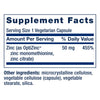 Life Extension Zinc Caps, zinc 50 mg, zinc citrate, Support the body's immune defenses, ultra-absorbable, vegetarian, non-GMO, gluten-free, 90 vegetarian capsules, 90 Count (Pack of 1)