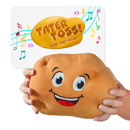 Tater Toss! Toss That Tater - Electronic Plush Musical Potato Passing Game for Kids - Great for Birthday Parties & Families