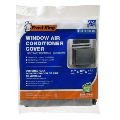 THERMWELL Frost King AC2H Outside Window Air Conditioner Cover, 18 x 27 x 16-Inch, 18