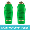OGX Hydrating + Tea Tree Mint Shampoo & Conditioner, 25.4 Ounce (Set of 2)