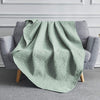 Sophia & William Bed Quilt Bedspread Coverlet - Reversible, Lightweight - Queen Size, Sage