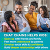 Chat Chains - The Game That Connects Us | Emotional Social Skills Games for Teens | Kids Therapy Games | Ages 8-99 | Fun and Fast | 15 Mins Playtime