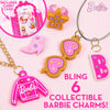 Barbie Sparkling Bling Jewelry Making Kit, Storage Case, Ring Making Kit, Charm Bracelet Making Kit for Girls, Arts & Crafts Toy for Girls Ages 6+