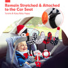 hahaland Car Seat Baby Toys 0-3 Months Developmental Carseat Toys for Infants 0-6 Months Stroller Baby Toys 6 to 12 Months Infant Toys for Ages 0-2 Baby Girl Gifts Travel Toys 0-6 Months