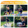 iPlay, iLearn Kids Bowling Toys Set, Toddler Indoor Outdoor Activity Play Game, Soft 10 Foam Pins & Two Balls Playset, Educational, Birthday Party Gift for 18 24 Months, 2 3 Year Old Children Boy Girl