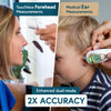 IPROVEN Pro Series | Non-Touch Forehead Thermometer with Ear Function | Superior Accuracy for Adults, Kids, Babies | Premium Digital Thermometer for Adults and All Ages | Quiet Fever Alarms