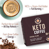 Rapid Fire High Performance Keto Coffee Pods, Supports Energy and Metabolism, Weight Loss, Ketogenic Diet 16 Single Serve K-Cup Pods,