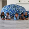 The Original AIR FORT Build A Fort in 30 Seconds, Inflatable Fort for Kids (Ocean Camo)
