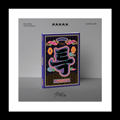 Stray Kids 5-STAR 3rd Album CD+Photobook+Mini poster on pack+Photocard+Tracking Sealed (Limited Version)