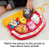 Fisher-Price Laugh & Learn Toddler Shape Sorting Toy Farm Animal Puzzle with Music & Sounds for Ages 1+ Years