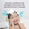 Aveeno Baby Kids 2-in-1 Hydrating Shampoo & Conditioner, Gently Cleanses, Conditions & Detangles Kids Hair, Formulated With Oat Extract, For Sensitive Skin & Scalp, Hypoallergenic, 12 fl. oz