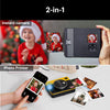 KODAK Mini Shot 3 Retro 4PASS 2-in-1 Instant Digital Camera and Photo Printer (3x3 inches) + 68 Sheets Cartridge Bundle, Yellow