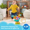 Fisher-Price Baby & Toddler Learning Toy DJ Bouncin Beats with Music Lights & Bouncing Action for Ages 6+ Months