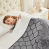 L'AGRATY Sherpa Throw Blanket - Plush Blanket for Bed - 50