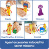 hand2mind Numberblocks Super Secret Step Squad Headquarters Play Set, Toddler Doll House, Clubhouse Dollhouse, Action Figure House, Cartoon Character Toys, Imaginative Toys