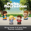 Little People Collector Parks and Recreation Special Edition Set in Display Gift Box for Adults & Fans, 4 Figures