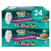 Purina Fancy Feast Wet Cat Food Medleys Florentine Wet Cat Food Variety Pack - (12) 3 oz. Cans