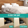 Vekkia King Size Bed Wedge Pillow Gap Filler/Headboard Pillow/Mattress Wedge Close The Gap (0-6