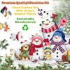 100 Pieces Christmas Puzzles for Kids Ages 3-5 4-8 8-10 for Kids Educational Jigsaw Puzzles Toys for 3 4 5 6 Year Old Boys Girls, Snowman Family(15 x 10 inch)