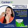 Canker-X Mouth Sore Gel, Fast Pain Relief & Healing for Canker Sores, Cheek Bites and Oral Abrasions, Oral Gel, Benzocaine Free and Alcohol Free, Adults and Children 6+ Years, 0.28 fl oz