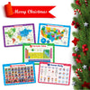Simply Magic 5 Placemats for Kids - Kids Placemats Non Slip, Washable Reusable Children Placemats, Educational Placemats: USA and World Maps, Periodic Table, US Presidents, Plastic Placemats for Kids