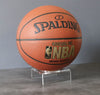 Clear Acrylic Football Stand, Display Holder for Basketball, Volleyball, Soccer Ball and Other Sports Memorabilia