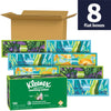 Kleenex Expressions Soothing Lotion Facial Tissues with Coconut Oil, 8 Flat Boxes, 120 Tissues per Box, 3-Ply (960 Total Tissues), Packaging May Vary