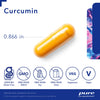 Pure Encapsulations Curcumin - 500 mg - Supports Joint Health & Liver Health - Curcuma Longa Capsule - Non-GMO & Vegan - 120 Capsules