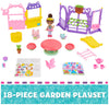 Gabbys Dollhouse, Kitty Fairy Garden Party, 18-Piece Playset with 3 Toy Figures, Surprise Toys & Dollhouse Accessories, Kids Toys for Girls & Boys 3+
