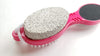 4 in 1 The Pedi Care Stick 4 Sided Pedicure Paddle Metal File and Emery Board Tool with Pumice Stone for Feet by DreamCut