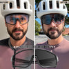KAPVOE Photochromic Cycling Glasses Men Women Clear Mountain Bike Sunglasses MTB Sports Transition Triathlon Bicycle Running