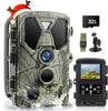 Trail Camera 4K 36MP Game Camera with Night Vision 0.2s Trigger Trigger Time Motion Activated 120°Wide Camera Lens, IP66 Hunting Camera with 850nm Low Glow Infrared LED for Wildlife Monitoring