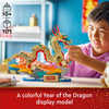 LEGO Spring Festival Auspicious Dragon Buildable Figure, Dragon Toy Building Set, Great Spring Festival Decoration or Unique Gift for Boys and Girls Ages 10 and Up, 80112
