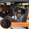 URPOWER Dog Car Seat Cover for Pets 100% Waterproof Seat Cover Hammock 600D Heavy Duty Scratch Proof Nonslip Durable Soft Back Seat Covers for Cars Trucks and SUVs