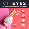 Viteyes AREDS 2 Zinc Free Macular Support, Natural Allergen Free Capsules with Vitamin E, Vitamin C, Lutein & Zeaxanthin, No Zinc, No Copper, Eye Doctor Trusted, Manufactured in The USA, 180 Ct